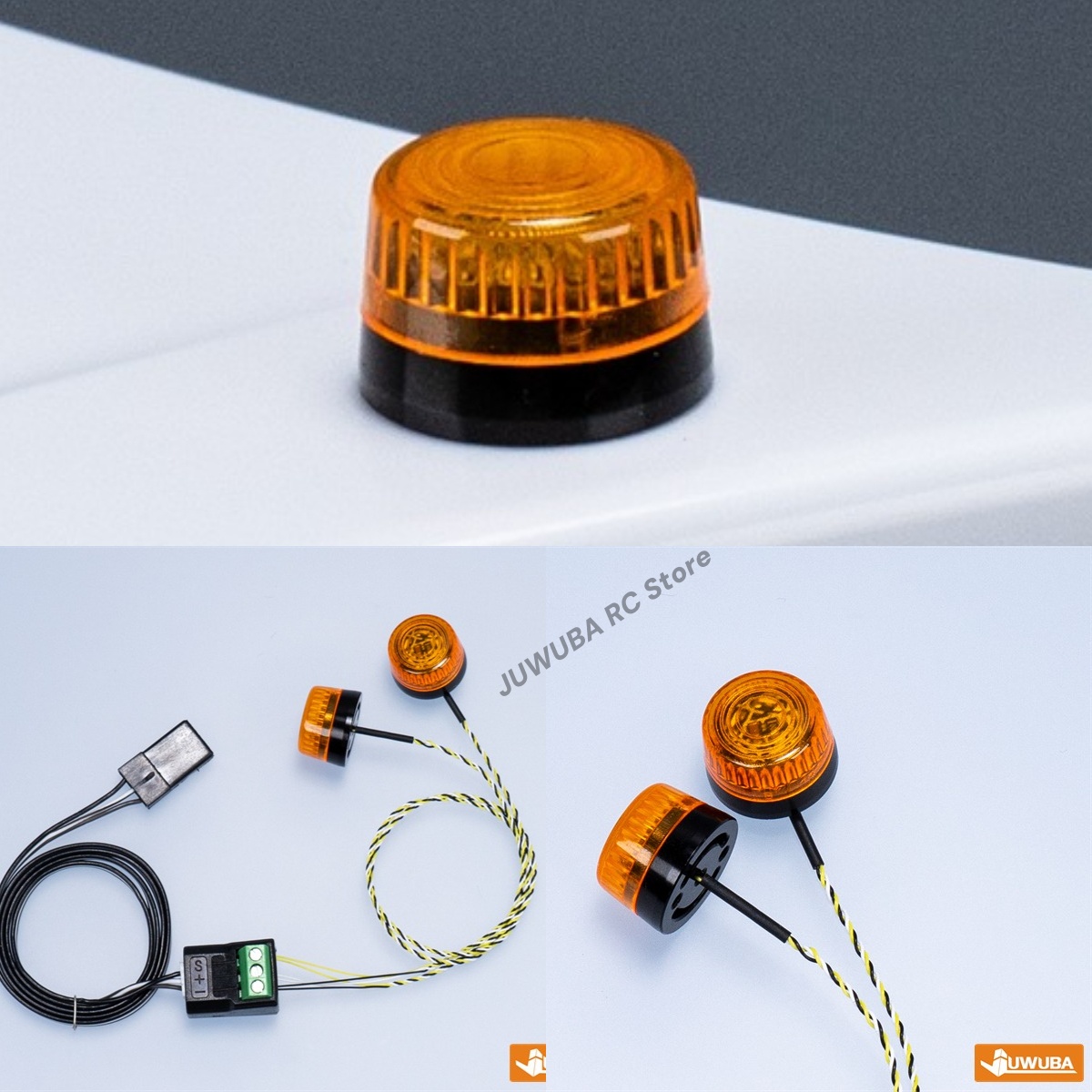 Drone Battery Alarm - 1/14 RC Model LED 360 Degree