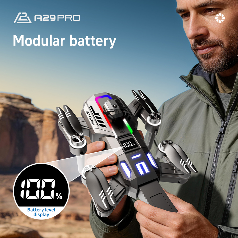 RC FPV Quadcopter A29 Mecha St - Drone Battery Case recension och pris