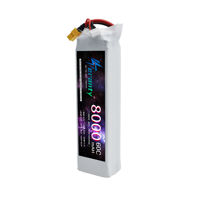 Teranty 3S 11.1V 8000mAh 60C L - Drone Battery Connector recension och pris