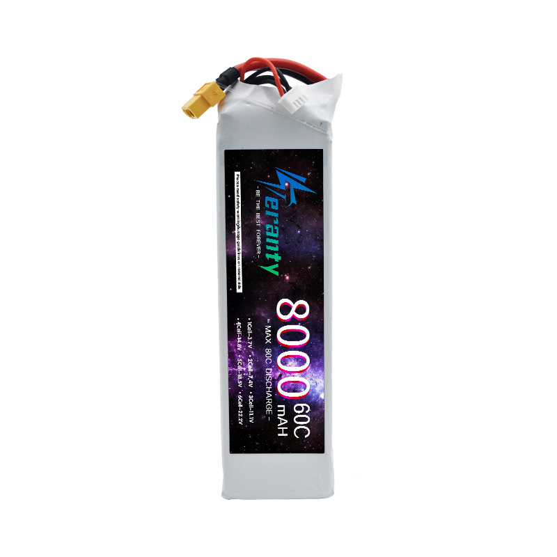 Teranty 3S 11.1V 8000mAh 60C L - Drone Battery Connector recension och pris