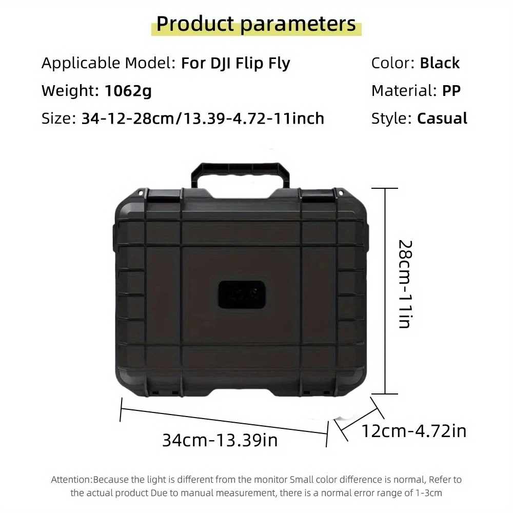 For DJI Flip Hard-Shell Storag - Drone Battery Bag recension och pris