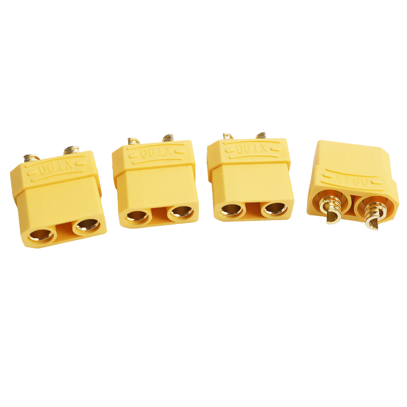 4Pcs Yellow XT90 Plug Male Fem - Drone Battery Connector recension och pris