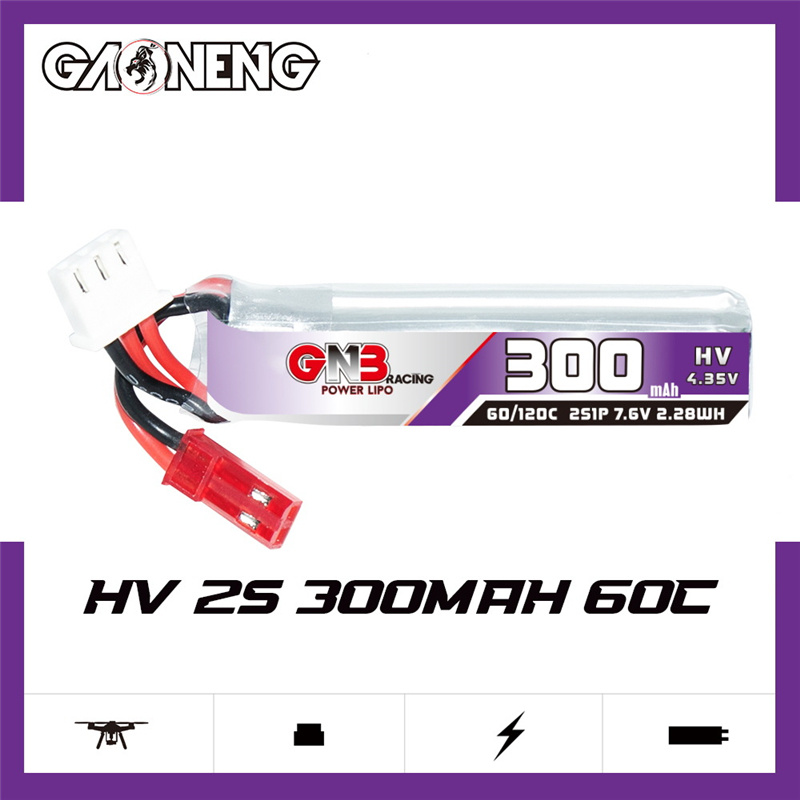 GAONENG GNB 2S 7.6V 300mAh 60C - Drone Battery Lipo recension och pris